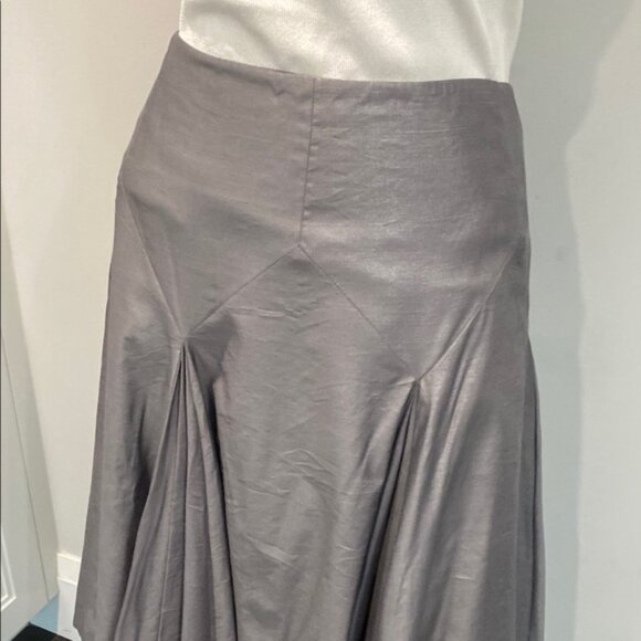 CLUB Monaco Letitia Navy and Brown Color Block Midi Pencil Sheath Dress … - Picture 7 of 15